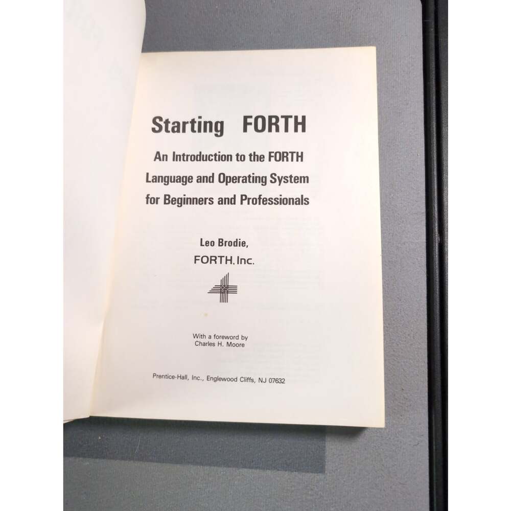 1981 Starting FORTH An Introduction to the FORTH Language and Operating Systems - Picture 5 of 14